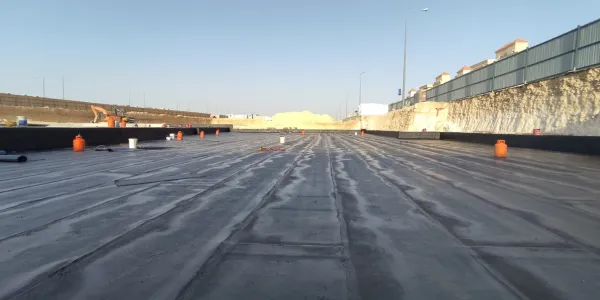 عزل قبو بلفات البيتومين طبقتين مع البرايمر البيتوميني - شركة طبقات الرياض