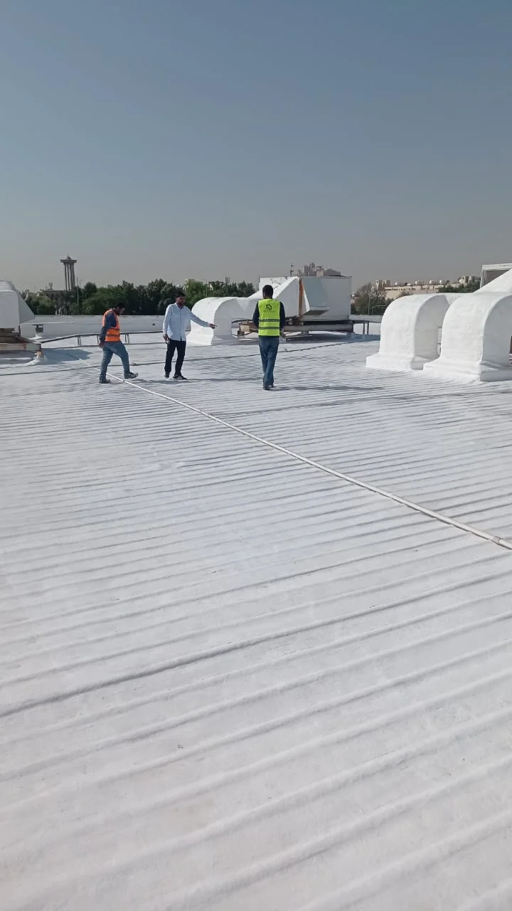 مشروع عزل مائي قبل التنفيذ